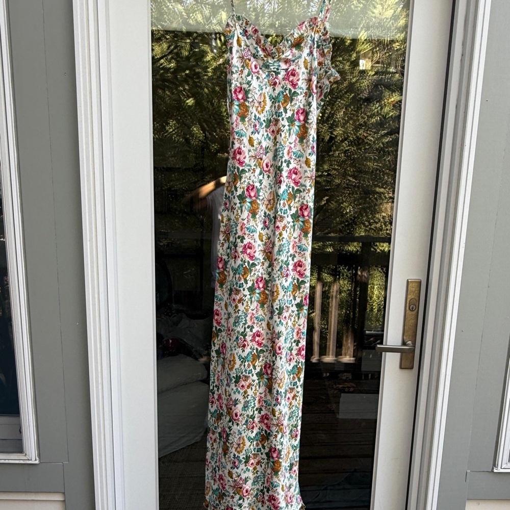 DÔEN Floral Dress with Liberty Fabric